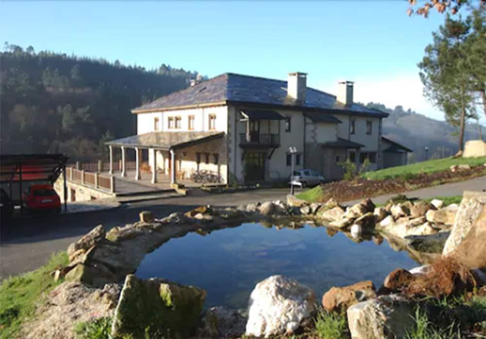 Hotel Balneario Rio Pambre Palas de Rei Exteriör bild